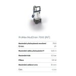Oase ProMax MudDrain 7000 (ponorné čerpadlo pro znečištěnou vodu)