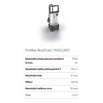 Oase ProMax MudDrain 11000 (ponorné čerpadlo pro znečištěnou vodu)