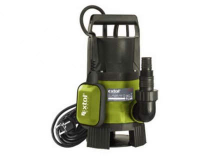 Extol Craft čerpadlo kalové ponorné (400W, 8000 l)