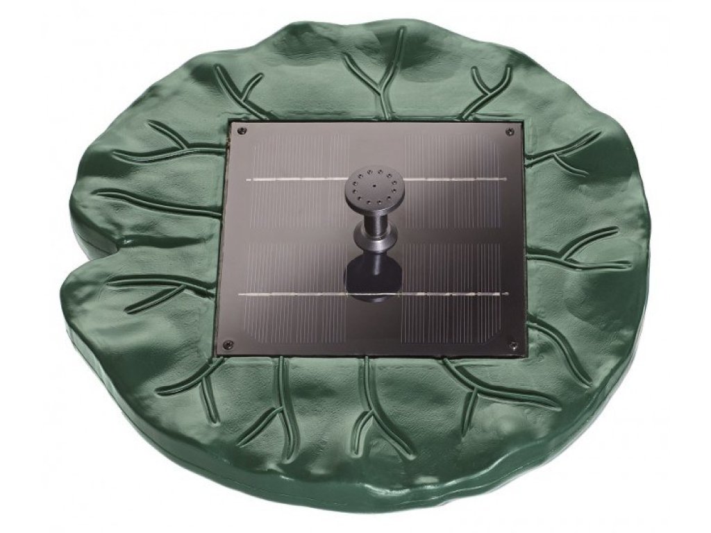 Pontec PondoSolar Lily Island (plovoucí solární fontána)