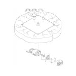 Pontec PondoSolar Lily Island (plovoucí solární fontána)