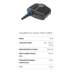 Oase Aquamax Eco Classic 3500E (jezírkové čerpadlo)