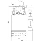 Zehnder Pumpen E-ZWM 65 KS (kalové ponorné čerpadlo-nerezové)