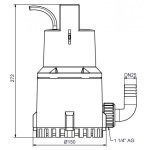 Zehnder Pumpen S-ZPK 40 (kalové ponorné čerpadlo-plastové)