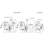 Zehnder Pumpen ZPG 50.4 WA (kalové ponorné čerpadlo-šedá litina)