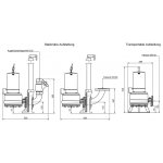 Zehnder Pumpen ZFS 71.3 D Ex (kalové ponorné čerpadlo s řezacím ústrojím-šedá litina)
