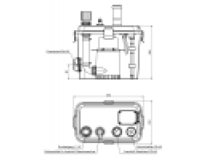Zehnder Pumpen S-SWH 190 (přečerpávací zařízení pro odpadní vodu-nadzemní)