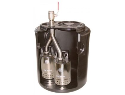 Zehnder Pumpen SWH 500/65 Doppel (přečerpávací zařízení pro odpadní vodu)