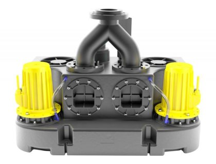 Zehnder Pumpen Kompaktboy Doppel 3,0 D 2-P (přečerpávací zařízení pro odpadní vodu)