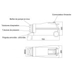 Zehnder Pumpen USS 4000 (olejivzdorný vysavač bahna a kalů)