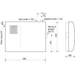 Zehnder Pumpen Raincenter PRO Basic 15 (jednotka pro automatické zásobování vodou)