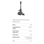 Oase Aquarius Fountain Set Classic 3000 E (fontánové čerpadlo)