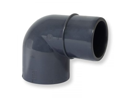 PVC úhel-koleno 90°-63mm int. x 63mm ext.