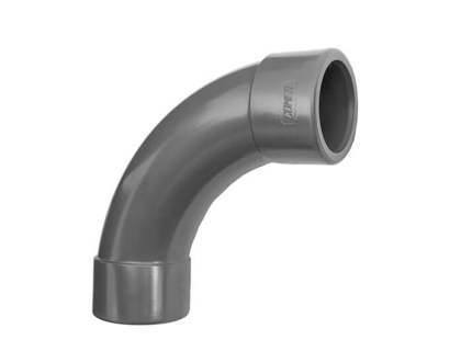 PVC úhel-oblouk 90°-110mm x 110mm
