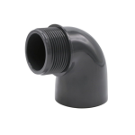 PVC úhel-koleno 90°-50mm x 1½" ext.