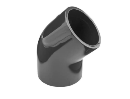 PVC úhel-koleno 45°-63mm