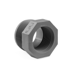 PVC redukce krátká závitová ½" ext. x 3/8" int.