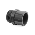 PVC přechodový nipl 40-32mm x 1“ ext.