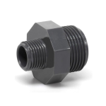 PVC dvojnipl redukovaný 1½" x 1¼“ ext.