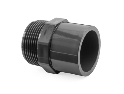 PVC přechodový nipl 32-25mm x ¾" ext.