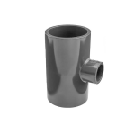 PVC T-kus 90° 75mm x 50mm redukovaný