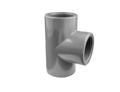 PVC T-kus 90° 63mm x 1" int.