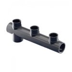 PVC trojcestné potrubí - krajové (50mm)