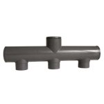 PVC trojcestné potrubí - středové (50mm)