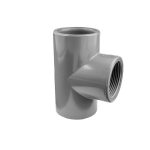 PVC T-kus 90° 50mm x 1½" int.