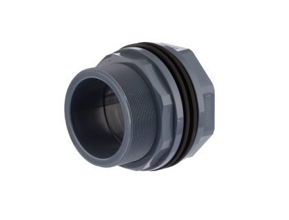 PVC stěnová průchodka krátká 40mm x 2" ext.