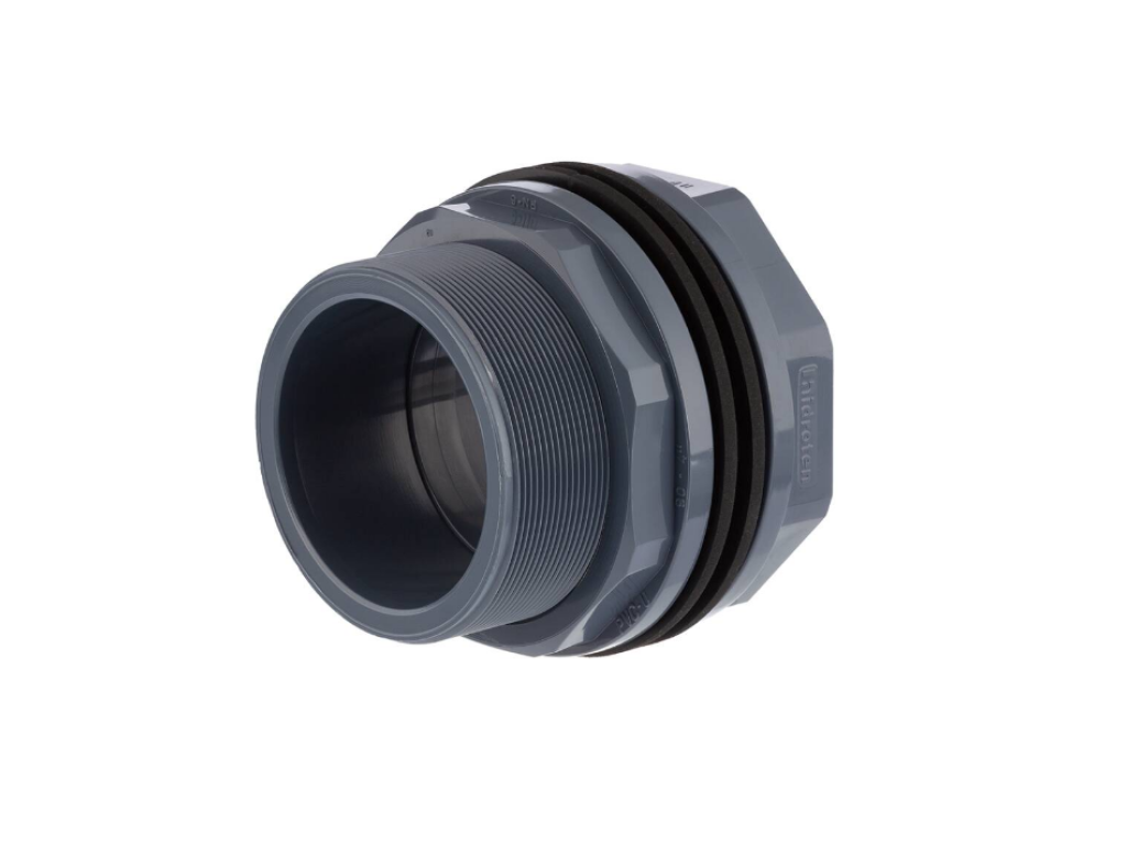 PVC stěnová průchodka krátká 32mm x 1¼“ ext.