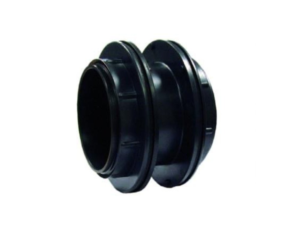 PVC stěnová profi průchodka šroubovací 110mm (dvojitá)