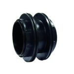 PVC stěnová profi průchodka šroubovací 110mm (dvojitá)