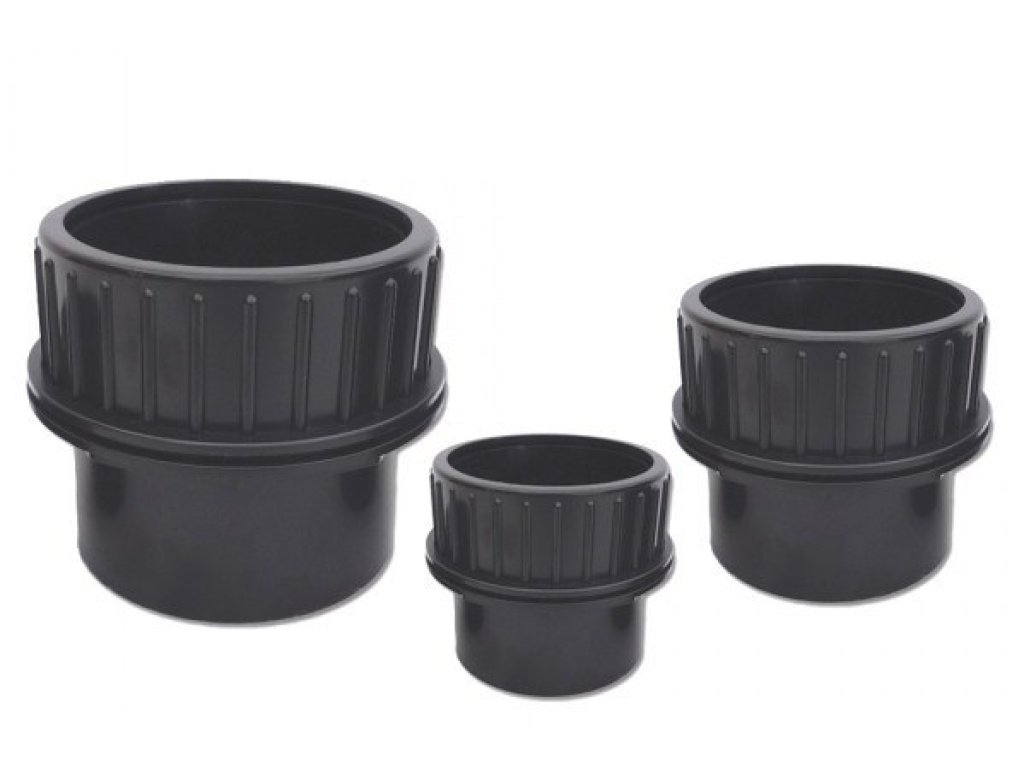 PVC stěnová průchodka šroubovací 63mm