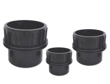 PVC stěnová průchodka šroubovací 63mm