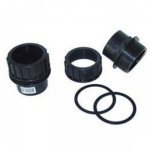 PVC stěnová průchodka šroubovací 63mm