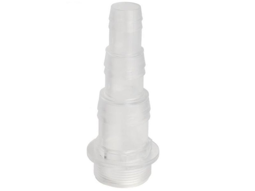 Transparentní hadicový trn 15/20/25mmx1" ext.