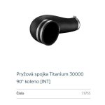 Oase AquaMax Eco Titanium 30000 (náhradní flexibilní koleno/spojka 90°)