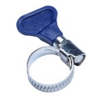 Stahovací spona s motýlkem nerez (35-50mm)