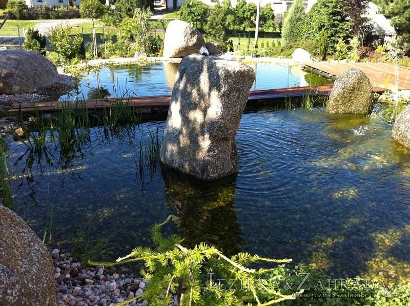 Výstavba koupacího jezírka Hartvíkovice