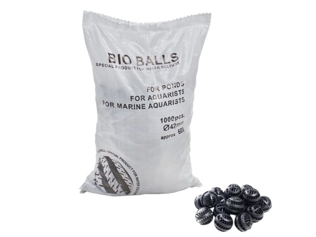 Biokuličky - filtrační médium (1000ks)
