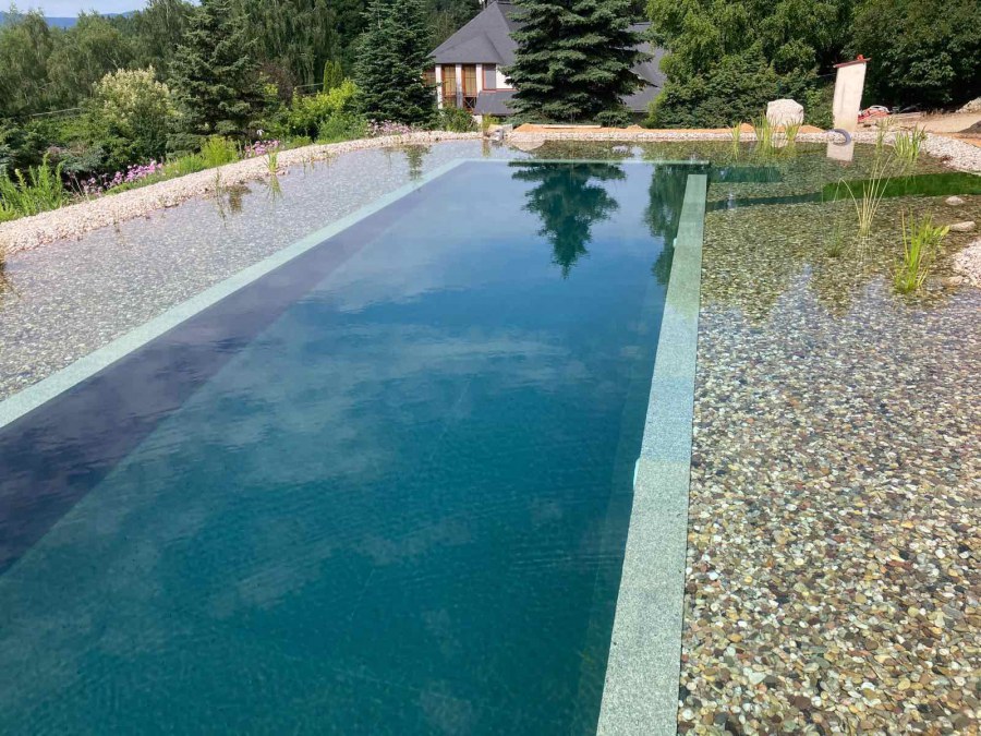 Dodávka technologie ke koupacímu jezírku v Liberci