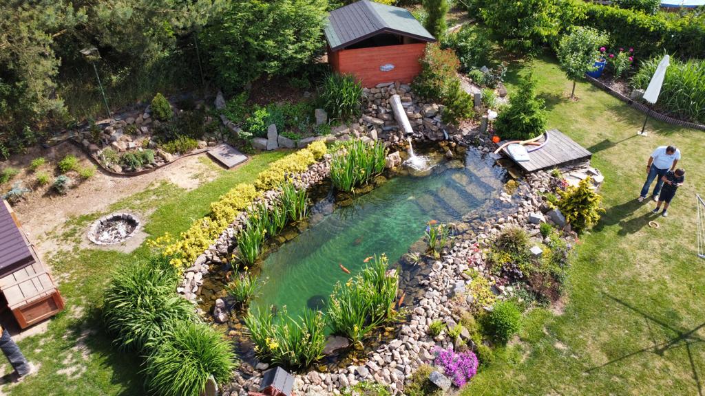 Rekonstrukce koupacího jezírka v Šanově