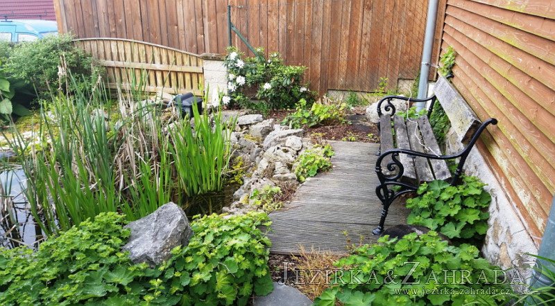 Rekonstrukce nefunkčního jezírka v Domažlicích