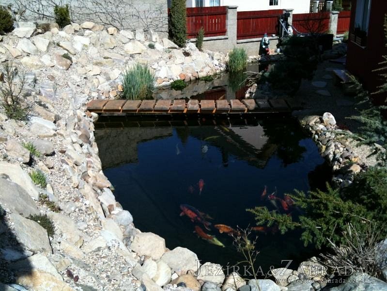 Rekonstrukce jezírka a výměna folie 21m³