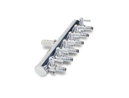 Nerezový rozdělovač vzduchování (6x4/6mm)