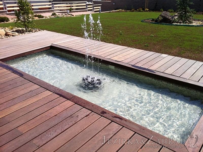 Stavba domácí fontány