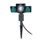 Zahradní sloupek (dvojnásobná zásuvka + časovač)