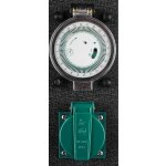 Zahradní sloupek (dvojnásobná zásuvka + časovač)