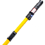 BIBER teleskopická tyč 2,5-5 m s kabelem